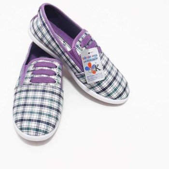 giày Anh Khoa-AK16-kẻ dây tím