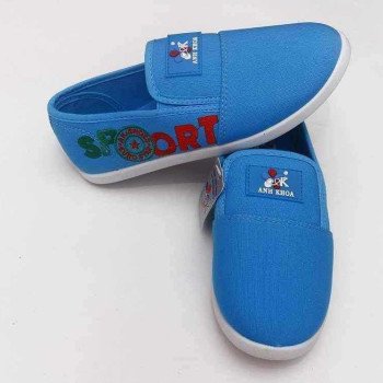 Giày Anh Khoa-AK17-xanh lam thêu
