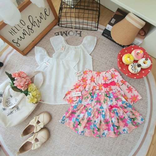 Chân váy hoa kèm quần bên trong cho bé gái size 3 -10-kidsky-bán sỉ Chân váy hoa kèm quần bên trong cho bé gái size 3 -10 Chân váy hoa kèm quần bên trong cho bé gái size 3 -10-CHÂN VÁY HOA THÔ KÈM QUẦN