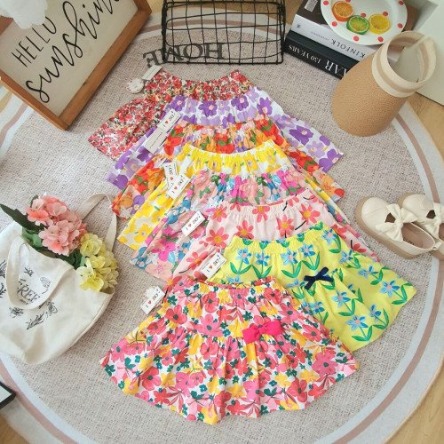 Chân váy hoa kèm quần bên trong cho bé gái size 3 -10-kidsky-bán sỉ Chân váy hoa kèm quần bên trong cho bé gái size 3 -10 Chân váy hoa kèm quần bên trong cho bé gái size 3 -10-CHÂN VÁY HOA THÔ KÈM QUẦN