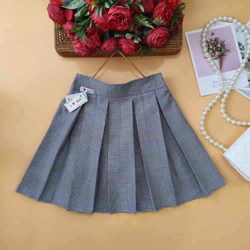 Chân váy kẻ học sinh xếp ly kèm quần size 7-15-kidsky-bán sỉ Chân váy kẻ học sinh xếp ly kèm quần size 7-15 Chân váy kẻ học sinh xếp ly kèm quần size 7-15-CHÂN VÁY HÈ SIZE ĐẠI