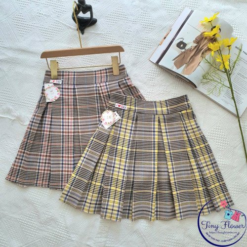 Chân váy kẻ xếp ly kèm quần cotton cho học sinh size 7-15-kidsky-bán sỉ Chân váy kẻ xếp ly kèm quần cotton cho học sinh size 7-15 Chân váy kẻ xếp ly kèm quần cotton cho học sinh size 7-15-CHÂN VÁY HỌC SINH