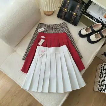 chân váy xếp ly cho bé gái