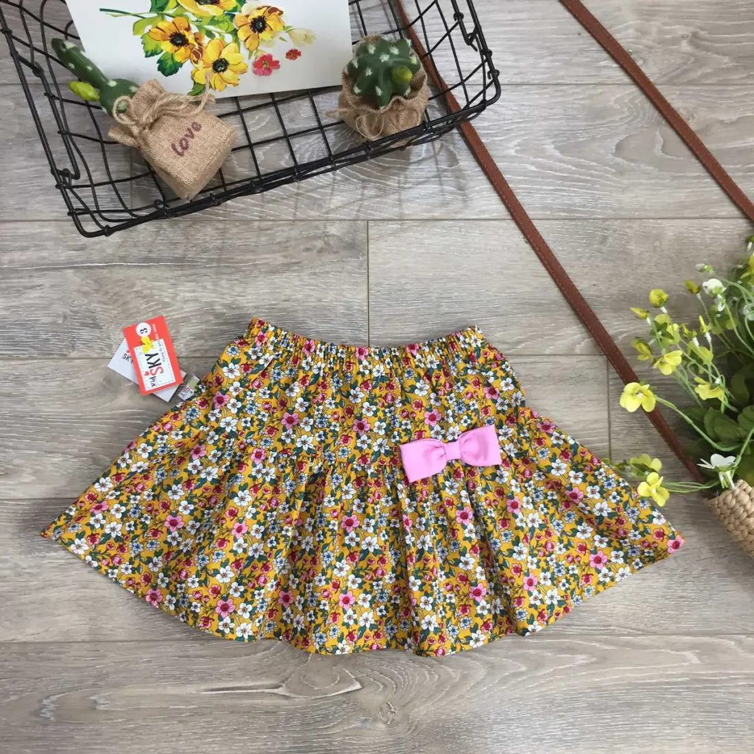 Chân váy xuân hè bé gái size 6 -10-kidsky-bán sỉ Chân váy xuân hè bé gái size 6 -10 Chân váy xuân hè bé gái size 6 -10-