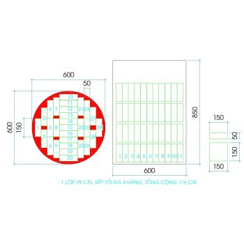 Cho thuê nồi luộc bánh chưng 100 - 110 chiếc Cho thuê nồi luộc bánh chưng 100 - 110 chiếc