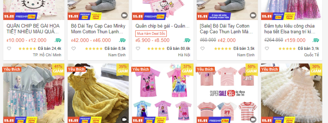 Có nên bán quần áo trẻ em Online không? Có nên bán quần áo trẻ em Online không?