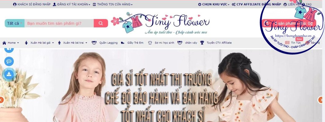 Đại lý thời trang trẻ em