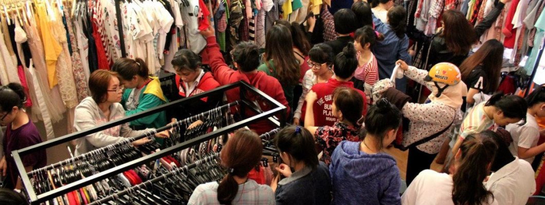 Quần áo giá rẻ - dưới 40k từ Bắc vào Nam