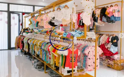 Mở cửa hàng bán sỉ quần áo trẻ em- những điều cần lưu ý