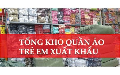 Tổng kho sỉ quần áo trẻ em - giao hàng toàn quốc