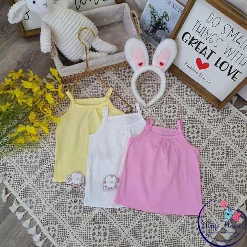 Áo cotton hai dây cotton thun co giãn-kidsky-bán sỉ Áo cotton hai dây cotton thun co giãn Áo cotton hai dây cotton thun co giãn-ÁO XUÂN HÈ BÉ GÁI