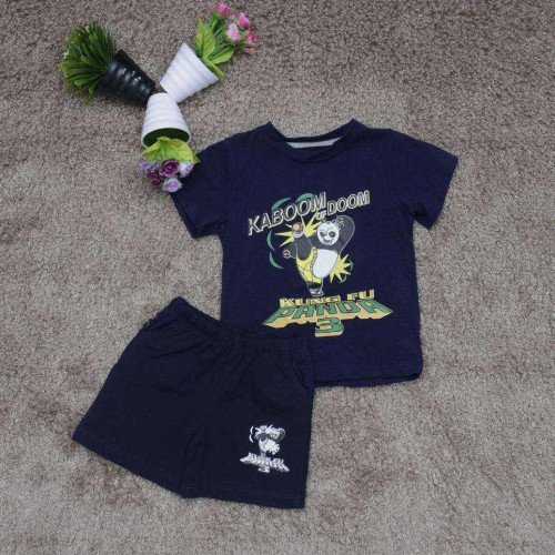 Bộ cotton bé trai - B46198-chikids-bán sỉ Bộ cotton bé trai - B46198 Bộ cotton bé trai - B46198-
