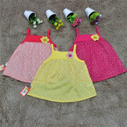 Áo hai dây boy hoa - A56125-kidsky-bán sỉ Áo hai dây boy hoa - A56125 Áo hai dây boy hoa - A56125-