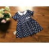Váy nhỡ chấm bi size 4 -8 chất thô-kidsky-bán sỉ Váy nhỡ chấm bi size 4 -8 chất thô Váy nhỡ chấm bi size 4 -8 chất thô-