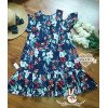 Váy hoa tay trễ size đại đuôi cá-