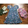 váy thô hoa 2 tầng đuôi cá size 7 -10-kidsky-bán sỉ váy thô hoa 2 tầng đuôi cá size 7 -10 váy thô hoa 2 tầng đuôi cá size 7 -10-