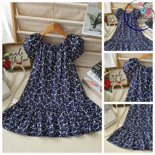 Váy chun cổ đuôi cá size 7-10-kidsky-bán sỉ Váy chun cổ đuôi cá size 7-10 Váy chun cổ đuôi cá size 7-10-VÁY XUÂN HÈ BÉ GÁI