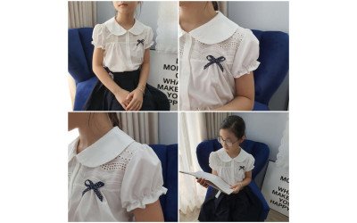 Áo sơ mi trắng học sinh - bán sỉ áo sơ mi trắng
